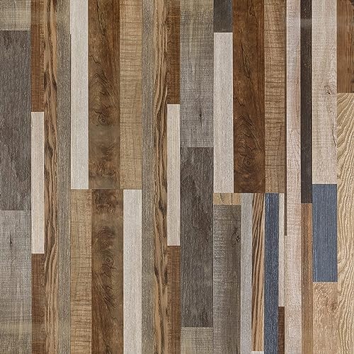 FLOREXP Suelo de vinilo – Suelo de lino con efecto de madera, suelo de vinilo autoadhesivo, 2,0 mm, 18 unidades, resistente al fuego, para cocina, sala de estar, dormitorio, oficina (2,51 m²,