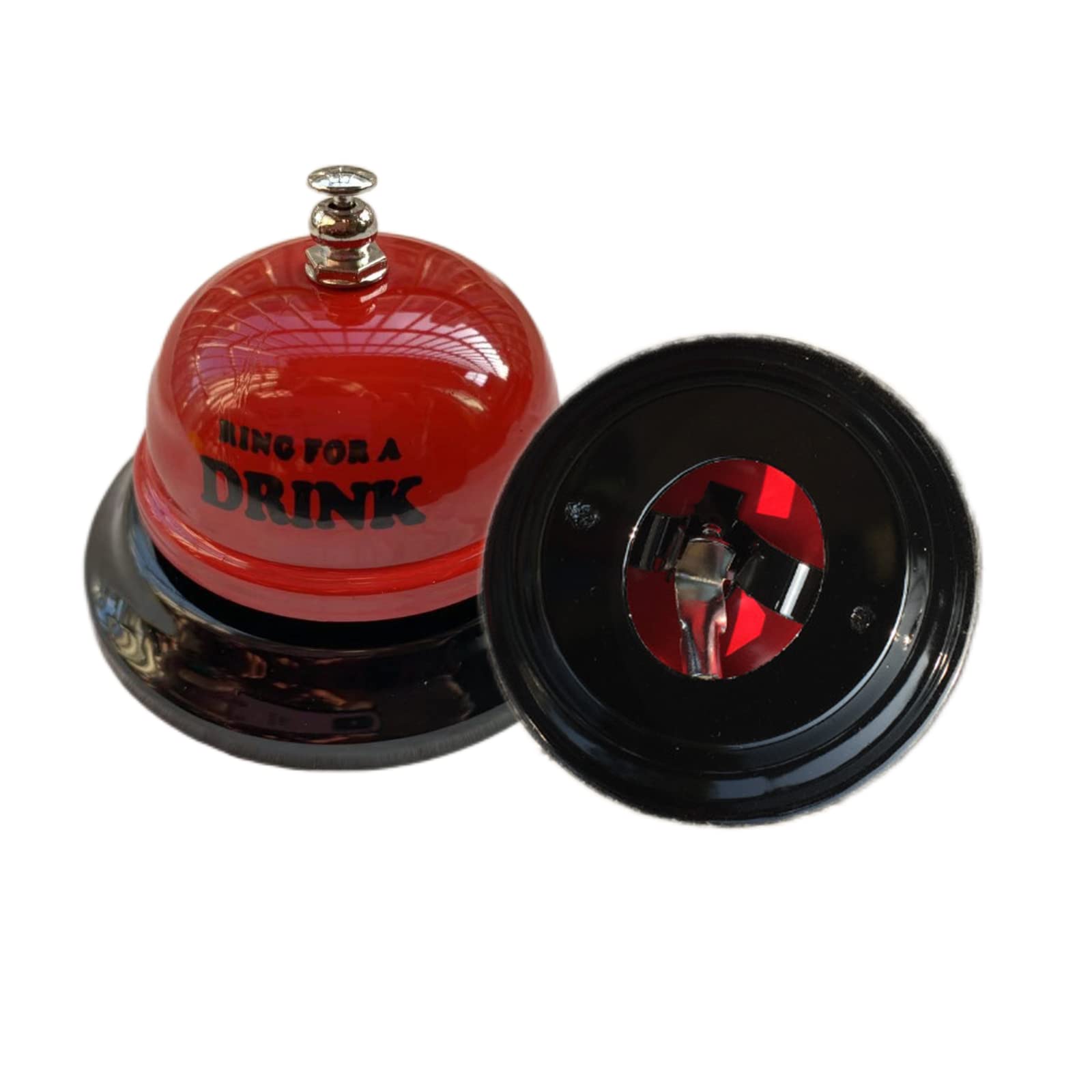 Campanelli Da Tavolo 2 Pezzi - Campana Manuale Per Ristoranti, Hotel, Bar, Design Compatto E AntiScivolo - Foto 7