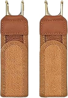 Buckleless Belt Hook, Unisex Adjustable Buckle-Less Side Waist Metal Hook Elastic Belt for Everyday