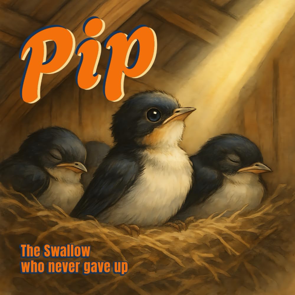 PIP - The Swallow who never gave up: Bedtime Book, 32 Pages, Ideal for Mom, Dad, to read to Kids & Early Readers (Swallow Tales)