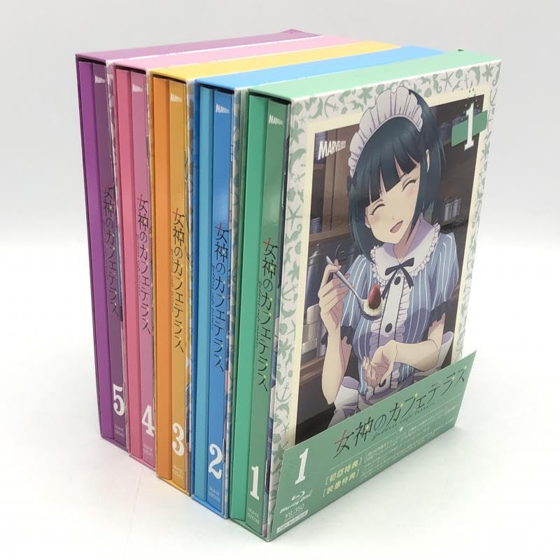 Amazon.co.jp: 【中古】女神のカフェテラス 初回版 Blu-ray 全5巻  