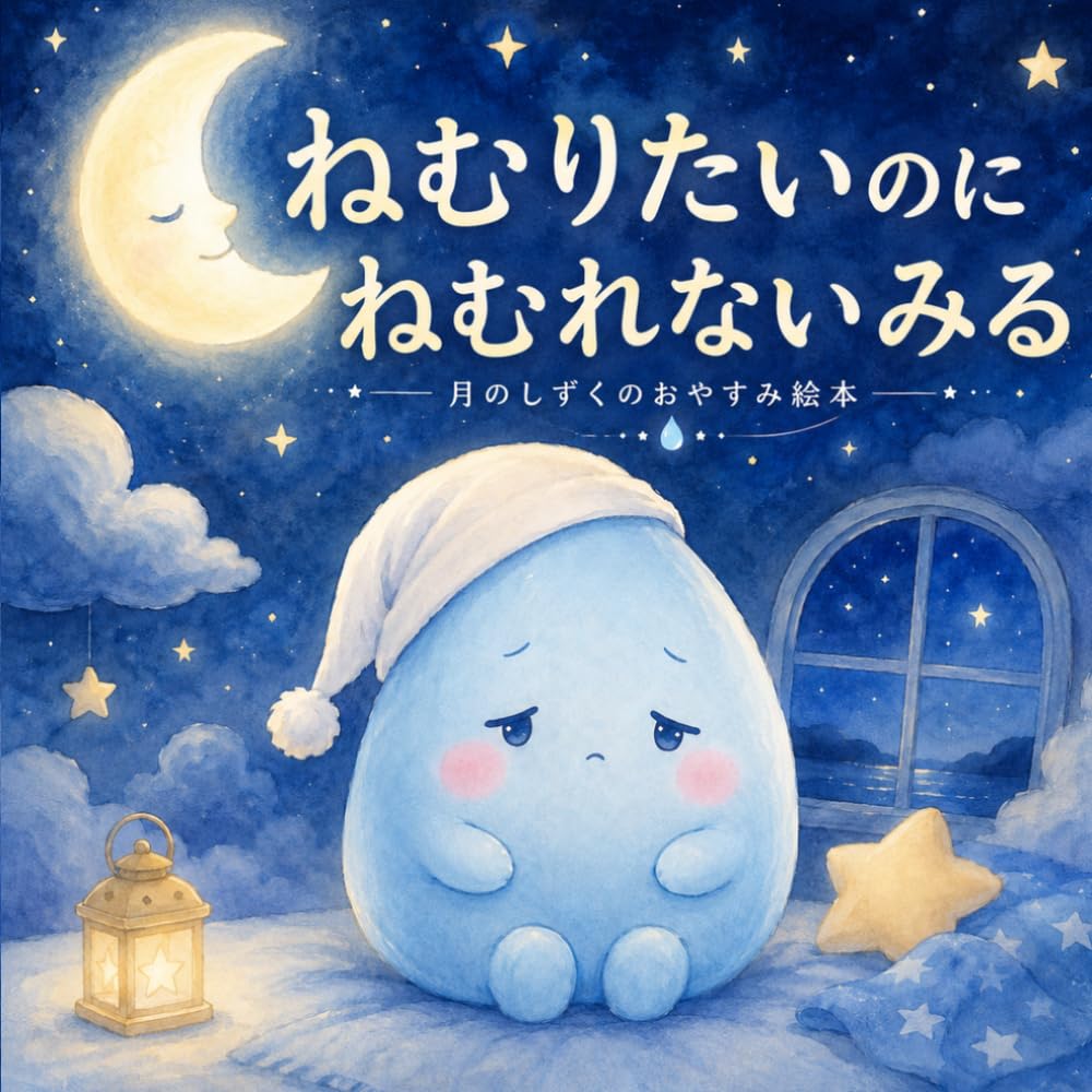 ねむりたいのにねむれないみる: 月のしずくのおやすみ絵本