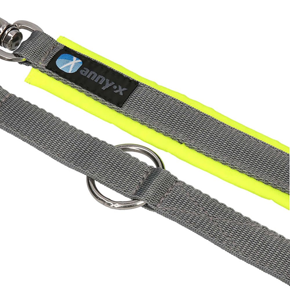 anny-x Gedeeltelijk gevoerde leiband Classic Bolt Fun olijf oranje 3m