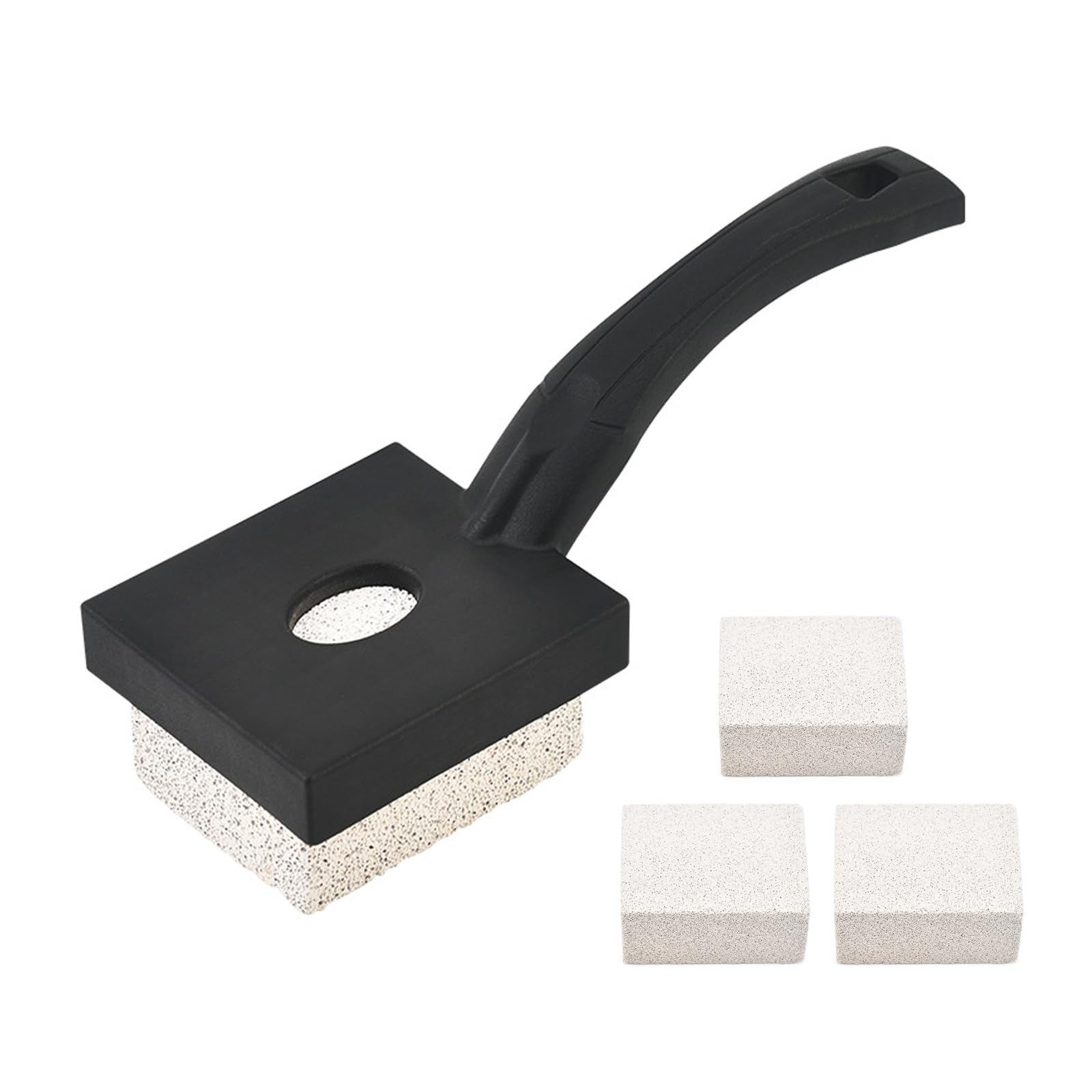 Msioytog A Ll Purpose Pumice Cleaning Tool For Swimming Pools Outdoor Enthusiasts Nd Homeowners Tackling Hard To Clean Reas Bbq Grill Brush