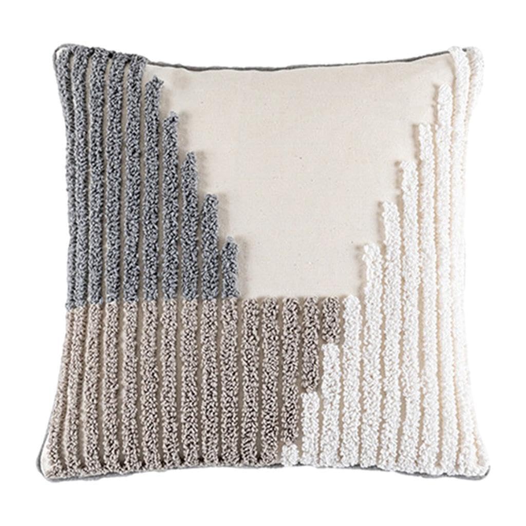 Zambuph Elegant Tufted Handmade Throw Pillow Case Luxurious Bed Cushion Cover Pillowcase Boho Sofa, 45x45cm B, 18 x 18 in 12 x 20 in
