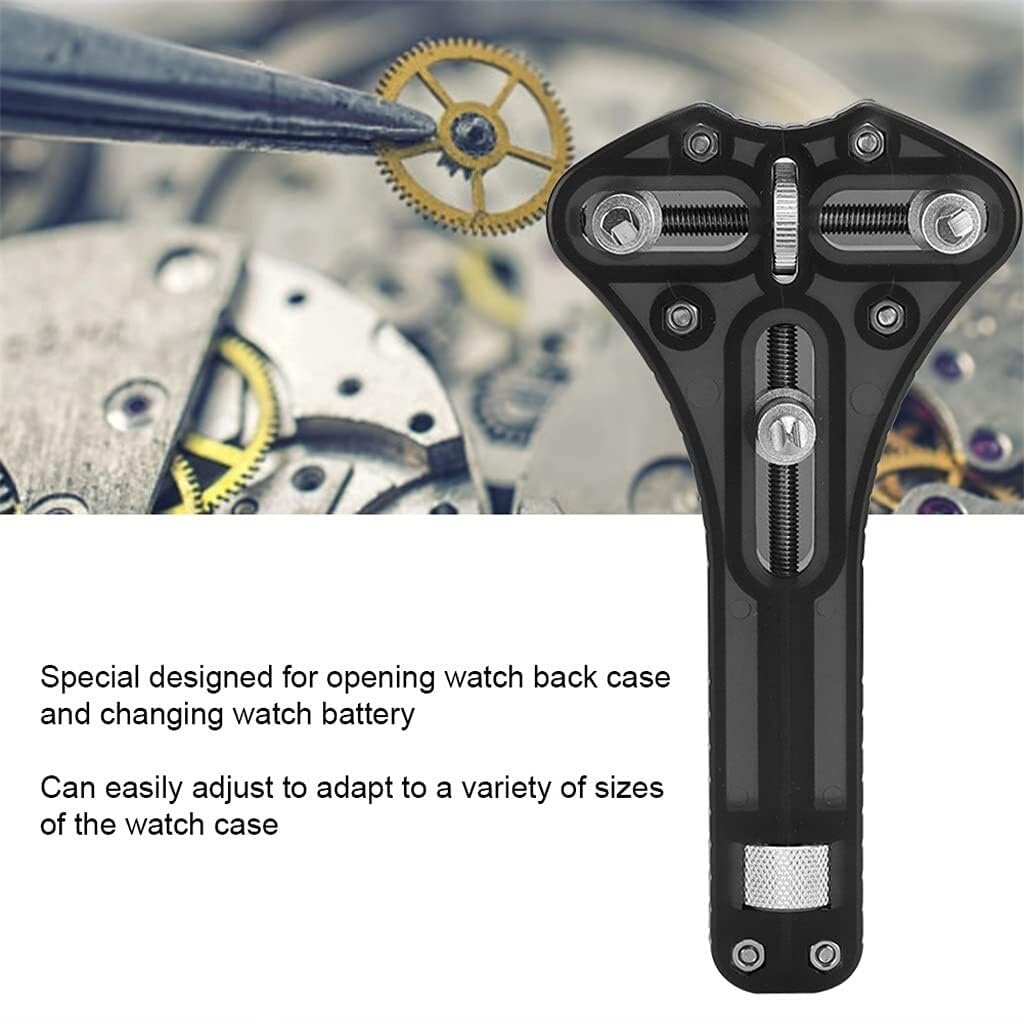 Einstellbare Uhr Zurück Fall Abdeckung Öffner Schließer Remover Wrench Batterie Ersatz Uhr Reparatur Werkzeug