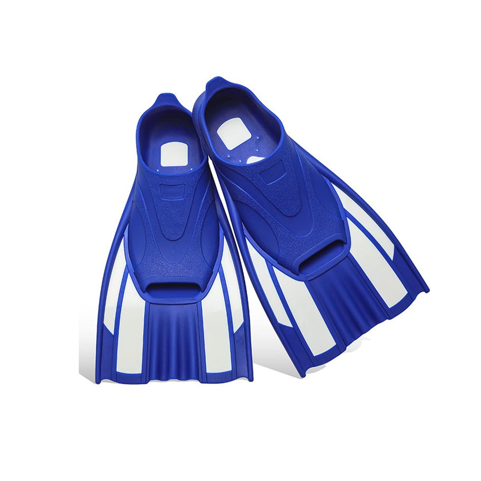 Flipper Professionelle Tauchflossen für Herren und Damen, rutschfeste Schwimmschuhe, professionelle Schwimmflossen, Schnorcheln, kurze Flossen, Tauchausrüstung (Farbe 02, XXS (33–34))