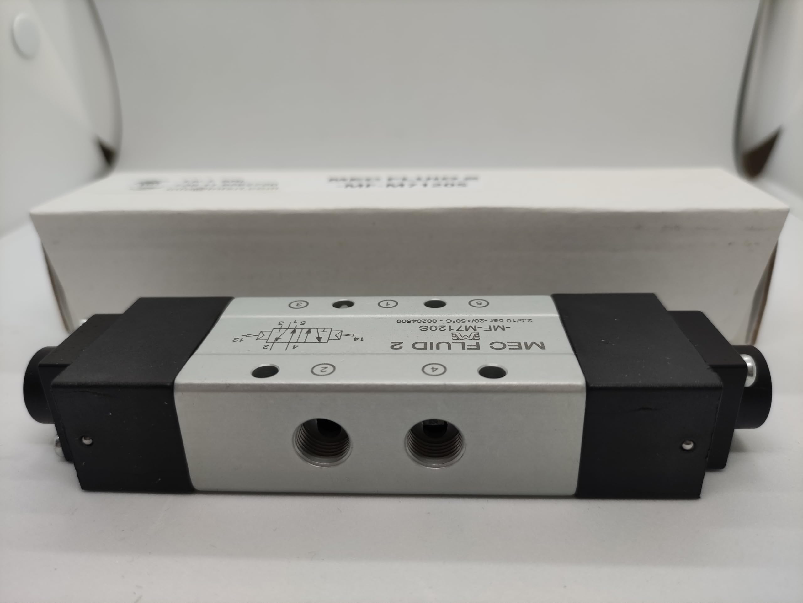MF-M7120S MEC FLUID 2 Reifenventil 5/2 G1/8 Zoll BISTABILE VERSTÄRKTE ERSATZ UNIVER AC-7120