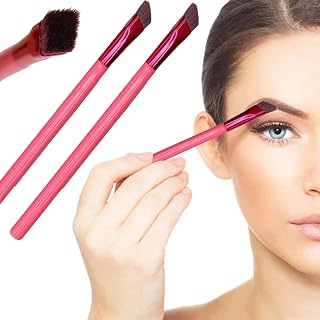 Mad Brow Brush, Madbrow Brush, Multi Function Eyebrow Brush and Cream, Ultra-thin Angled Realistic Eyebrow Brush, 4D Magic Eyebrow Brush (2PCS)
