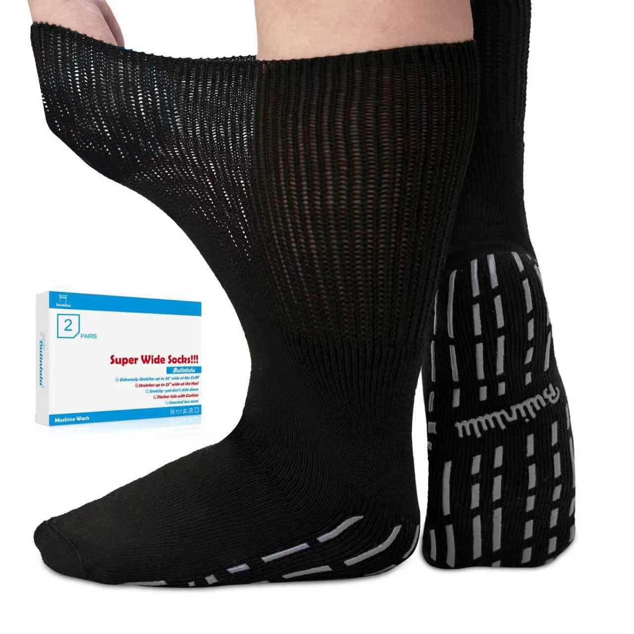 Bulinlulu Extra Width Diabetic Socks