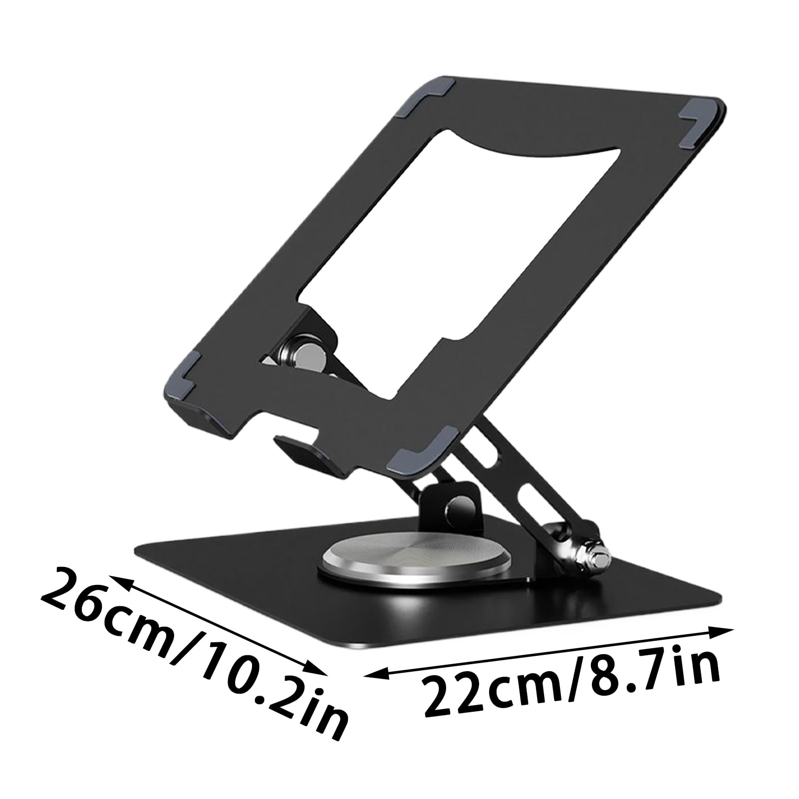 Supporto Regolabile Laptop Portatile Regolabile a Rotazione 360° Ergonomico | Supporto raffreddante notebook per Ufficio Domestico, Studio in Casa, Camera da , Soggiorno, Computer, Laptop