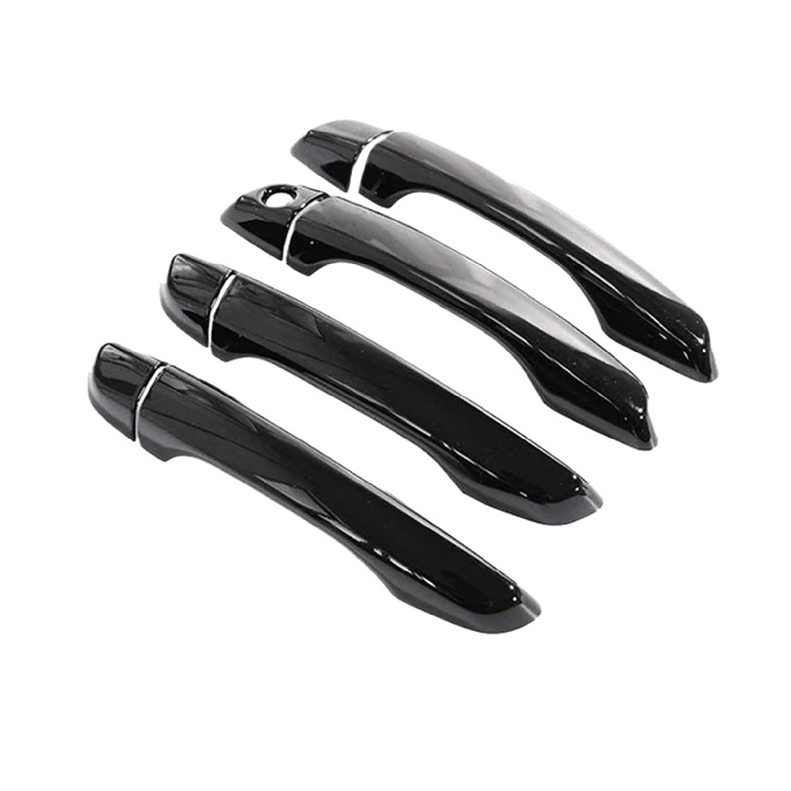 Hguvsjd A Handle 1 Keyhole Car Exterior Door Handles For Peugeot 308 T9 Accessories Ii Mk2 2017~2021 Car Door Handles Cover Exterior Scratch Protective Decors Car Accessories(A Handle 1 Keyhole)