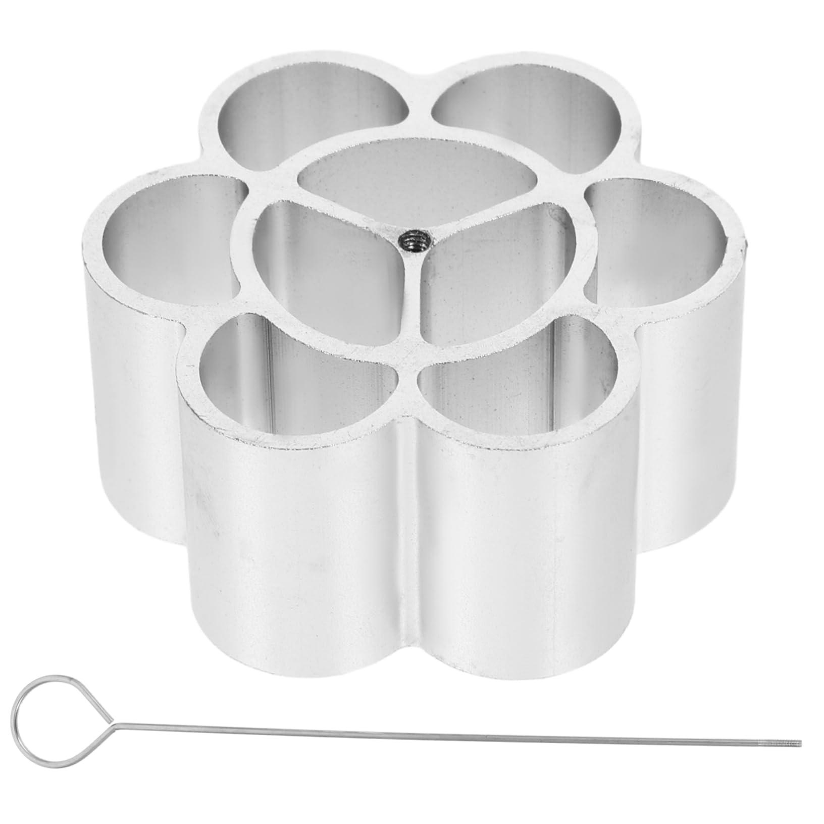 CIYODO Large Bunuelos Maker with Handle Timbale Mold Set Stainless Steel Mold Handle