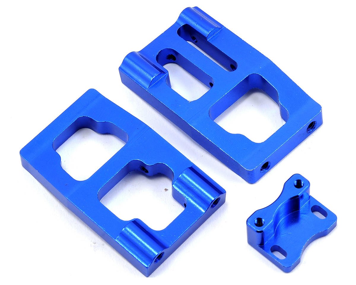 Redcat Racing Aluminum Futaba Servo Mount (Blue) Vehicle
