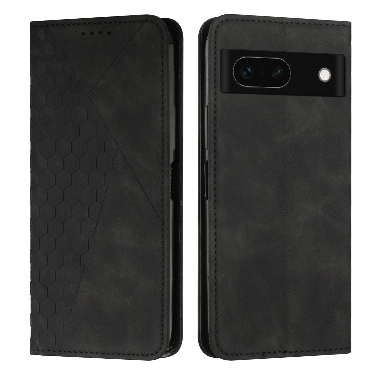 Per il Google Pixel 8a Custodia in pelle PU con doppia