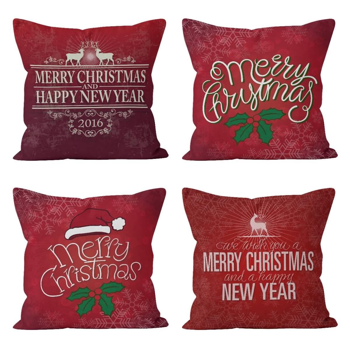 Housse de coussin personnalisé CEVAN en linge de lin pour aménagement intérieur de salon