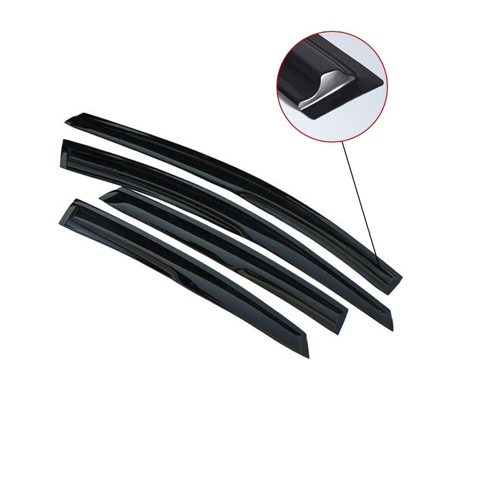 Buy MSJL Wind Deflectors For Hyundai I25 Accent Verna RB 2011~2018