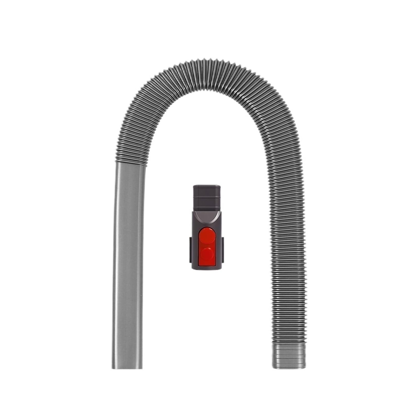 Cgpacvmje Grey Dryer Vent Cleaner Kit Hose Attachment For V7 V8 V10 V11 V12 V15 Vacuum Cleaner Part Lint Remover For Efficient Cleaning(Grey)