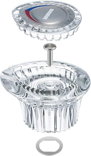 Enhon Kit de manija de ducha compatible con Moen 96782 Chateau, manija de repuesto para regadera de un solo mango para bañera de baño y mango de