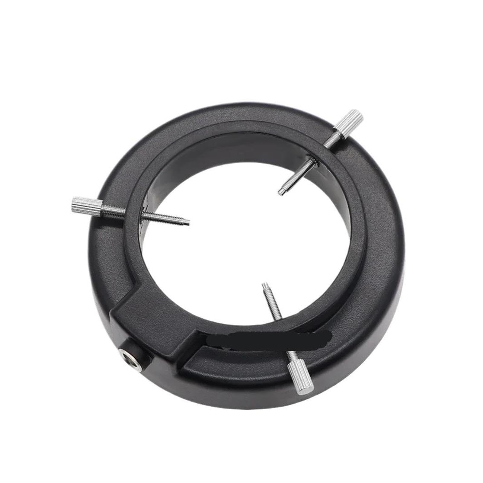 Fotocamera con obiettivo for microscopio industriale con luce ad anello