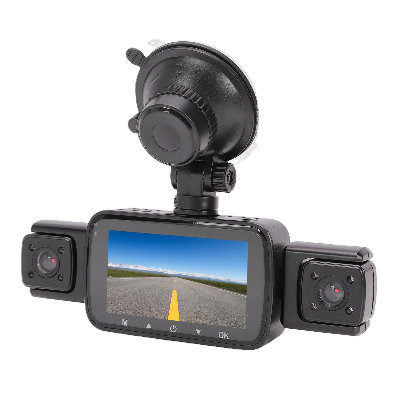 Matybobe Videocamera Dash 4 Lenti 1080P HD, Prestazioni in Condizioni di
