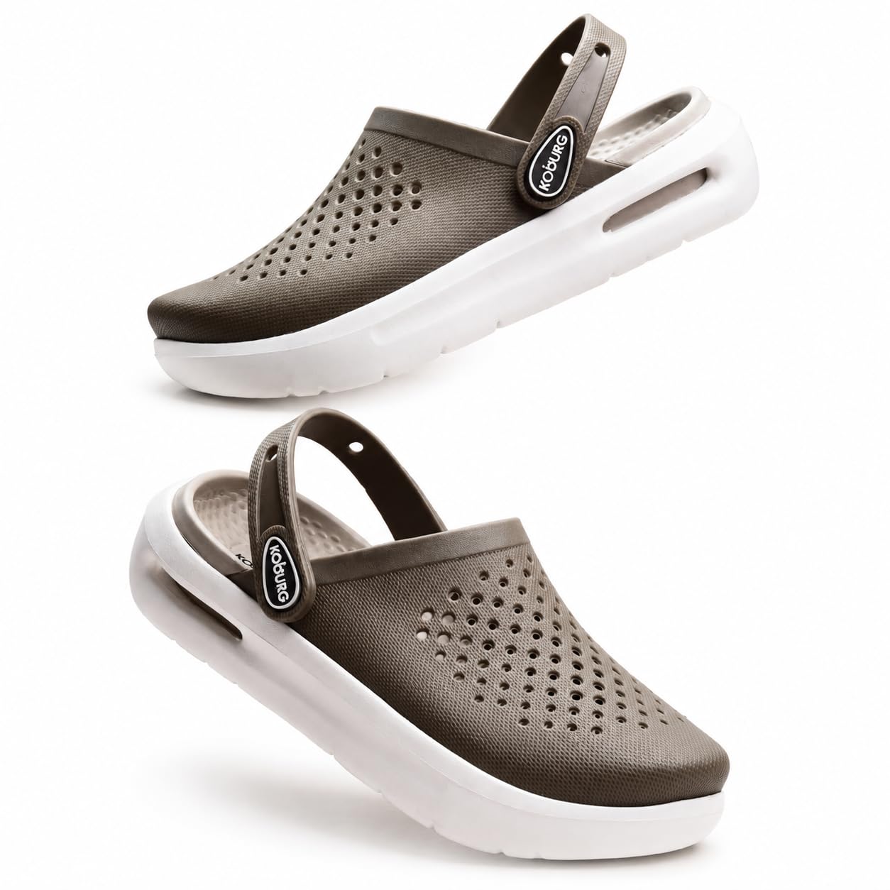 Turbo Glide Men Clogs with Memory Foam EVA Sole | Lightweight | Comfortable & Durable Stylish Indoor & Ourdoor | Extra Soft KF-194-image-27