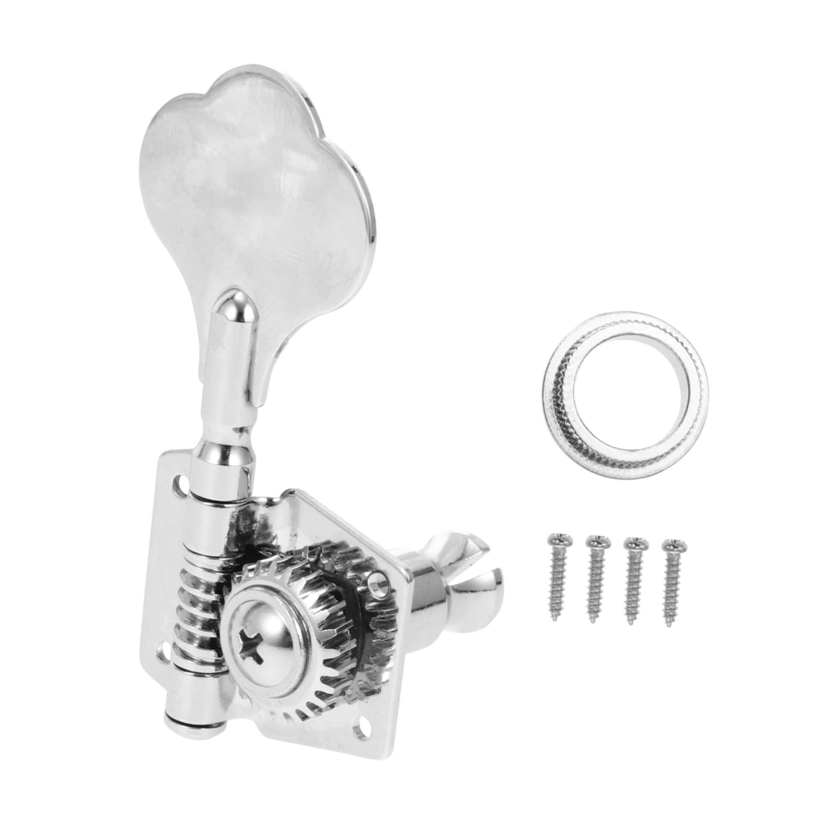 OFFSCH Durable Metal Bass String Tuning Pegs Guitar Tuner Pegs Bass Knob Easy Install Improve Sound Quality