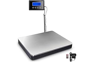 Fuzion Postal Scale for Shipping/Luggage with Timer and High Accuracy, 360 LB...