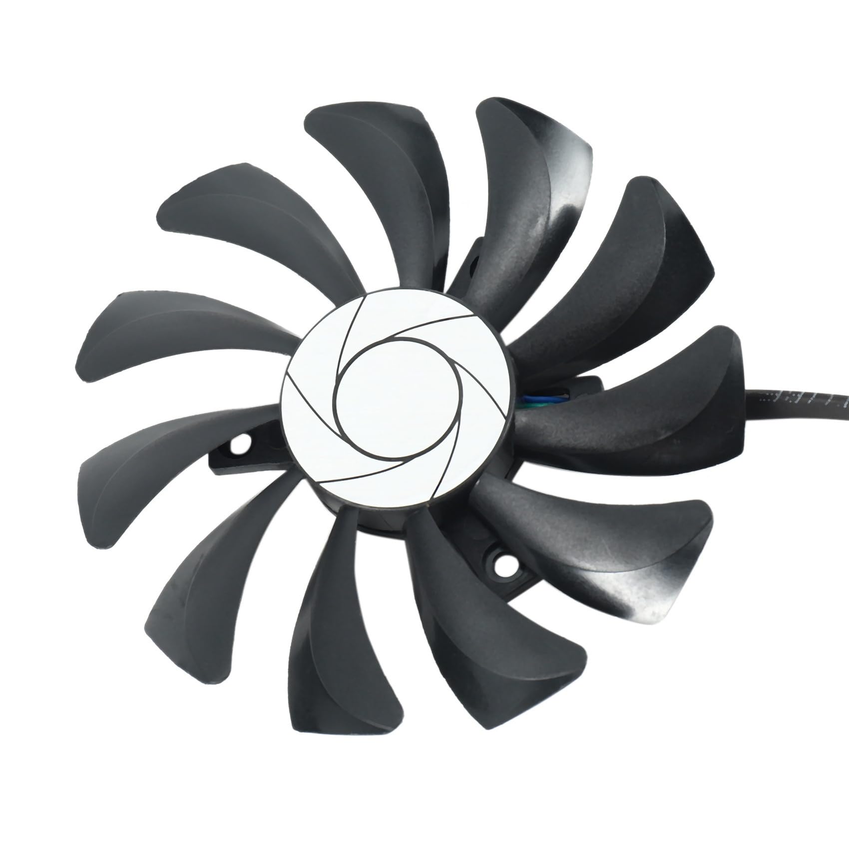 Cwmiibili 3 Pair Graphics Card Fan 85mm Ha9010H12F-Z 4Pin Cooler Fan for GTX 1060 Oc 6G GTX 960 P106-100 P106 Gtx1060 Gtx960