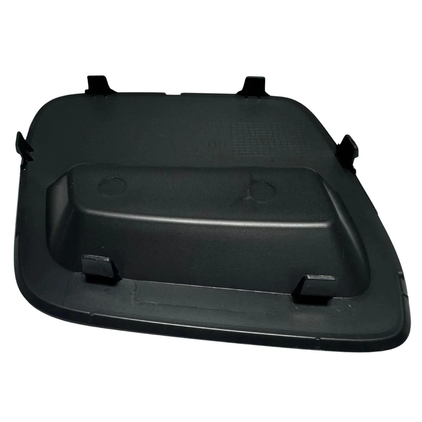 Couvercle Crochet remorquage pour Dacia pour Duster 2018-2022 Gauche & Droite 2 Pcs Gris Noir Pièces 620721430R 620724861R Pare-Chocs Avant Barre remorquage Oeil Couverture(Ensemble Noir)