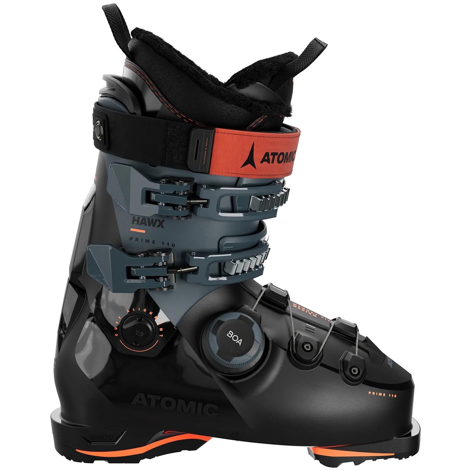 ATOMIC HAWX Prime 110 BOA GW BLK/STRM Black/Storm/ORANGE - 28