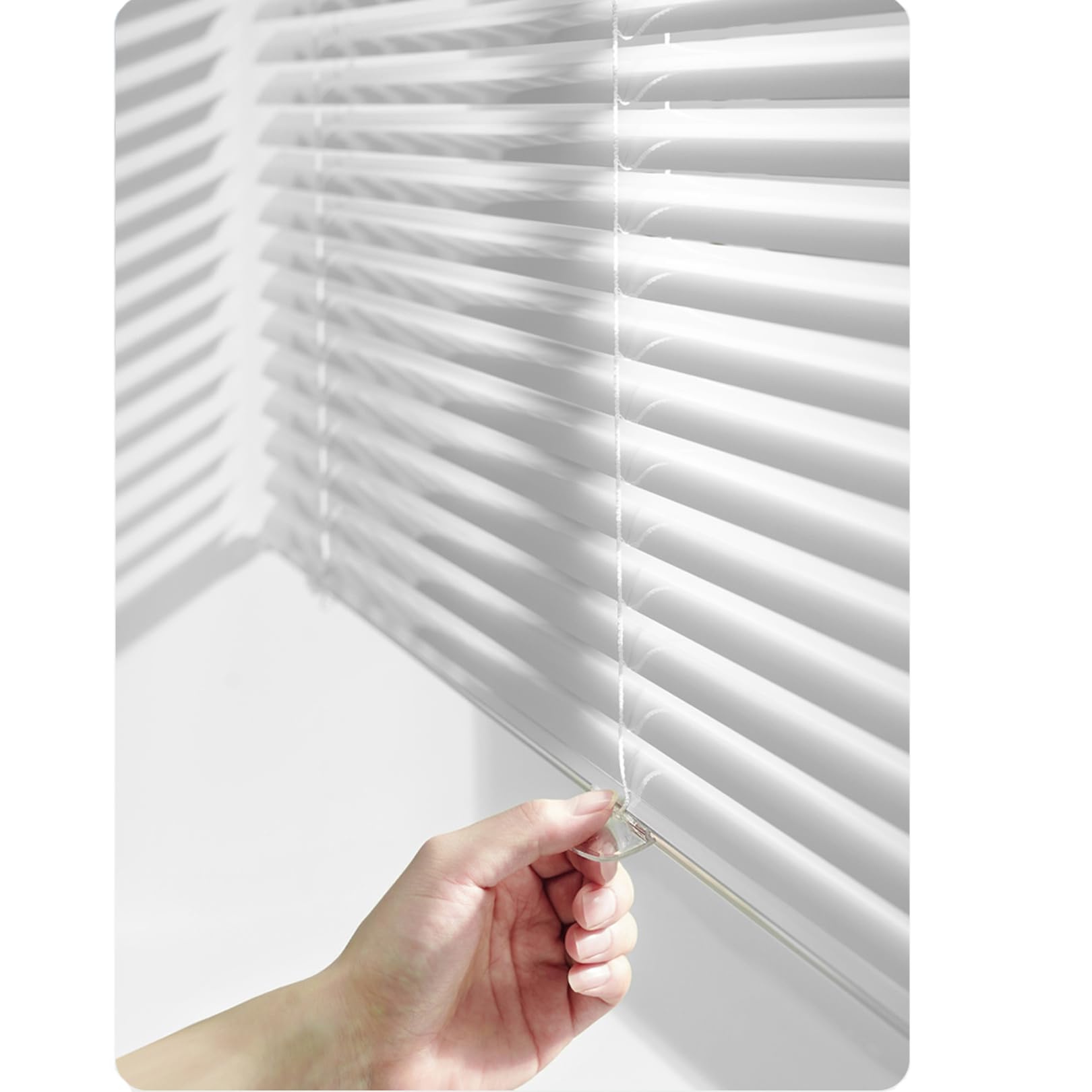 Bezprzewodowe aluminiowe żaluzje weneckie w rozmiarze Cum Size, bez wiercenia, bez narzędzi, zaciemniające, do domu, biura i salonu, ochrona prywatności i światła, 80 x 200 cm