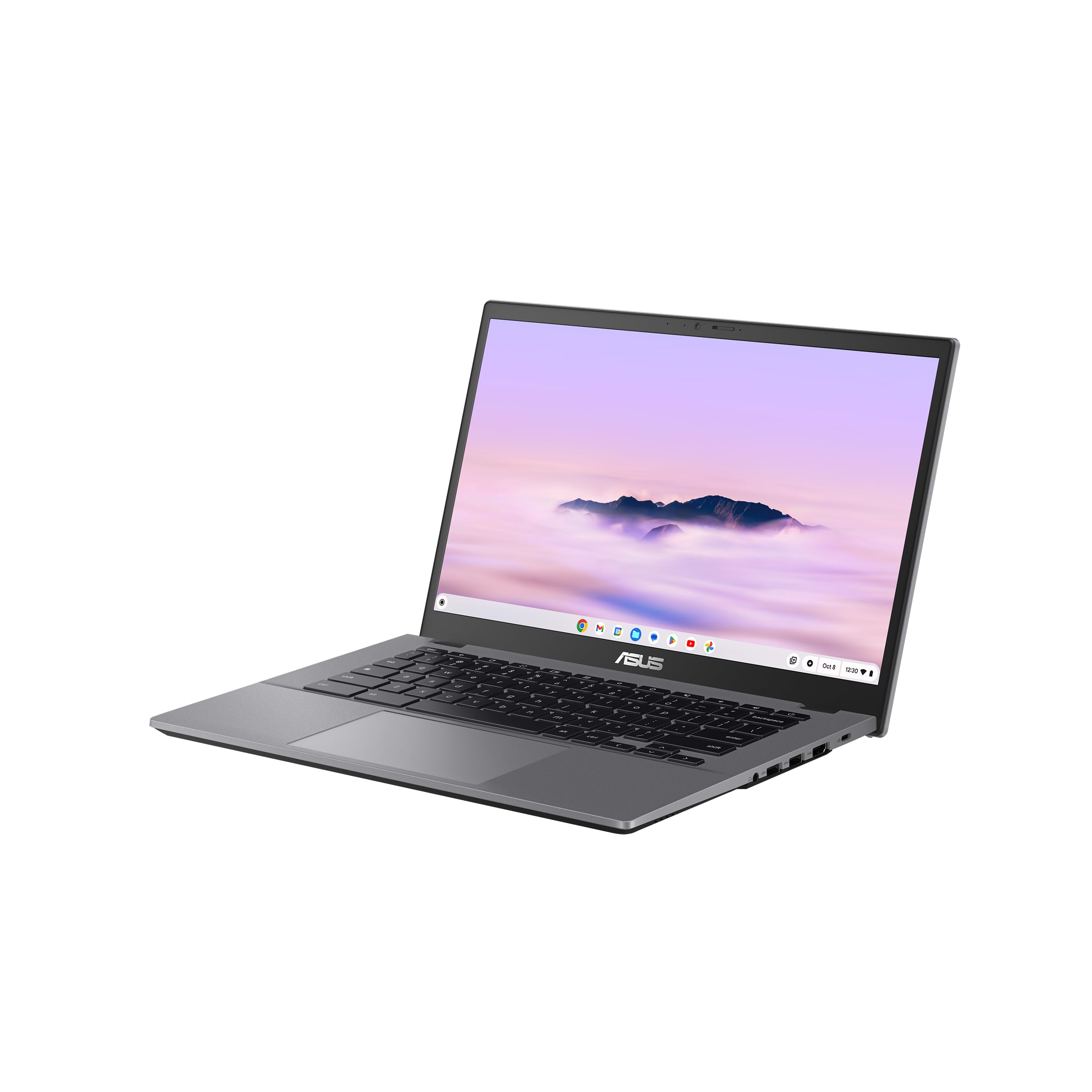ASUS Chromebook Plus CX3402CBA-MW0420 avec Google AI - Ordinateur Portable Tactile 14" Full HD (Intel Core i5, RAM 8 Go, 512 Go, ChromeOS) - Clavier AZERTY FR - Gris