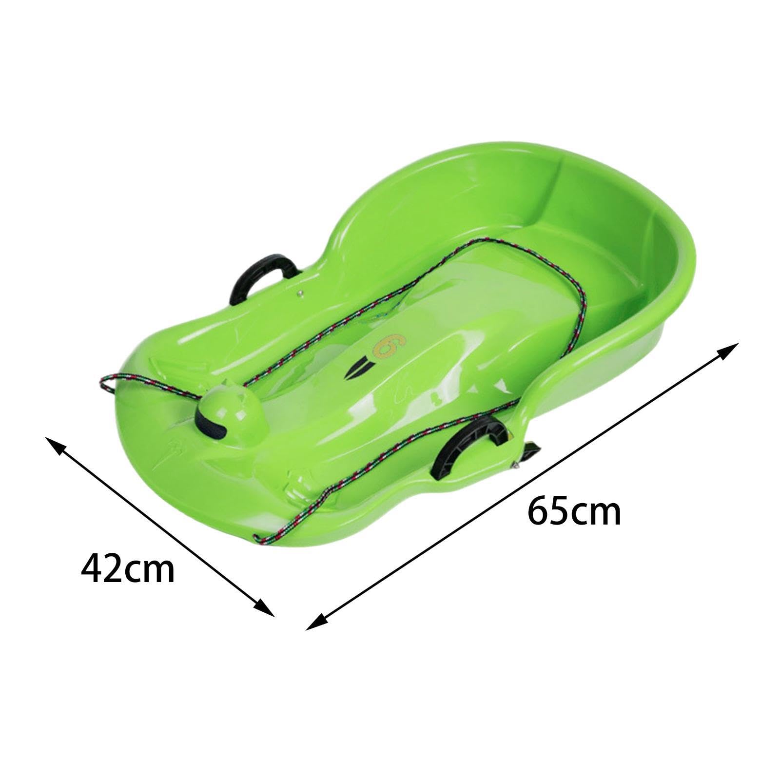 Luge Double pour Enfants, fabriquée en PETG résistant et Robuste. Idéale pour Les descentes en Luge sur Neige. Conviennent pour aux Enfants et