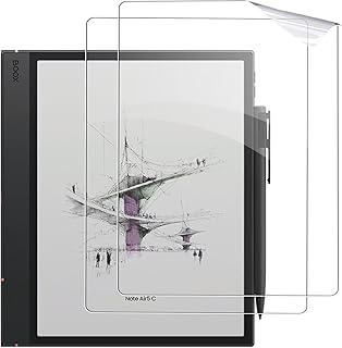 【2枚セット】BOOX Note Air5 C 用 ペーパーライクフィルム 保護フィルム 10.3インチ SpinoArmor 紙のような描き心地 気泡防止 指紋防止 反射低減 アンチグレア BOOX Note Air5 C 対応