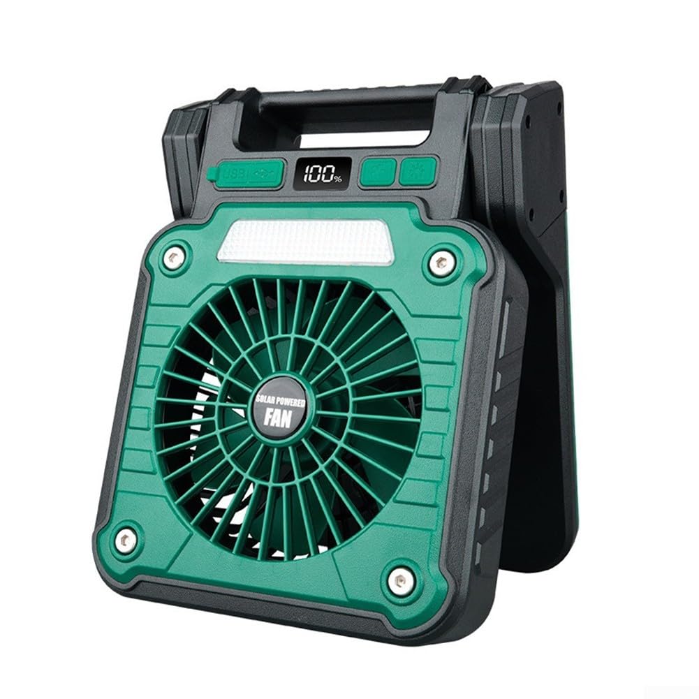 Ventilateur solaire pour tente extérieure : la solution contre la chaleur et les pannes de batterie