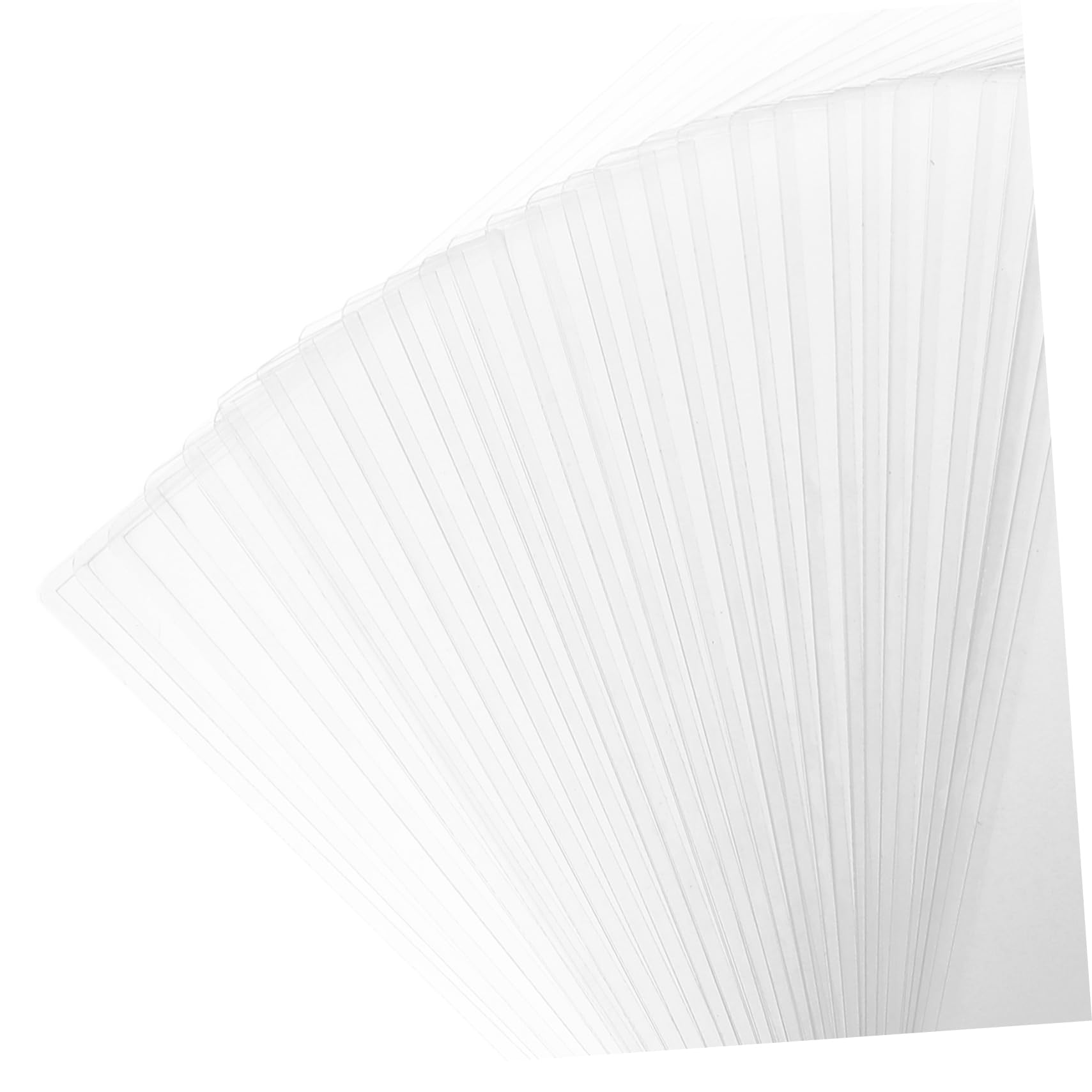 Buste Rigide Trasparenti A4 30 Pezzi in Plastica per Documenti | Design Trasparente, Protezione per Fogli, Adatte a Poster, Menu e Album Fotografici