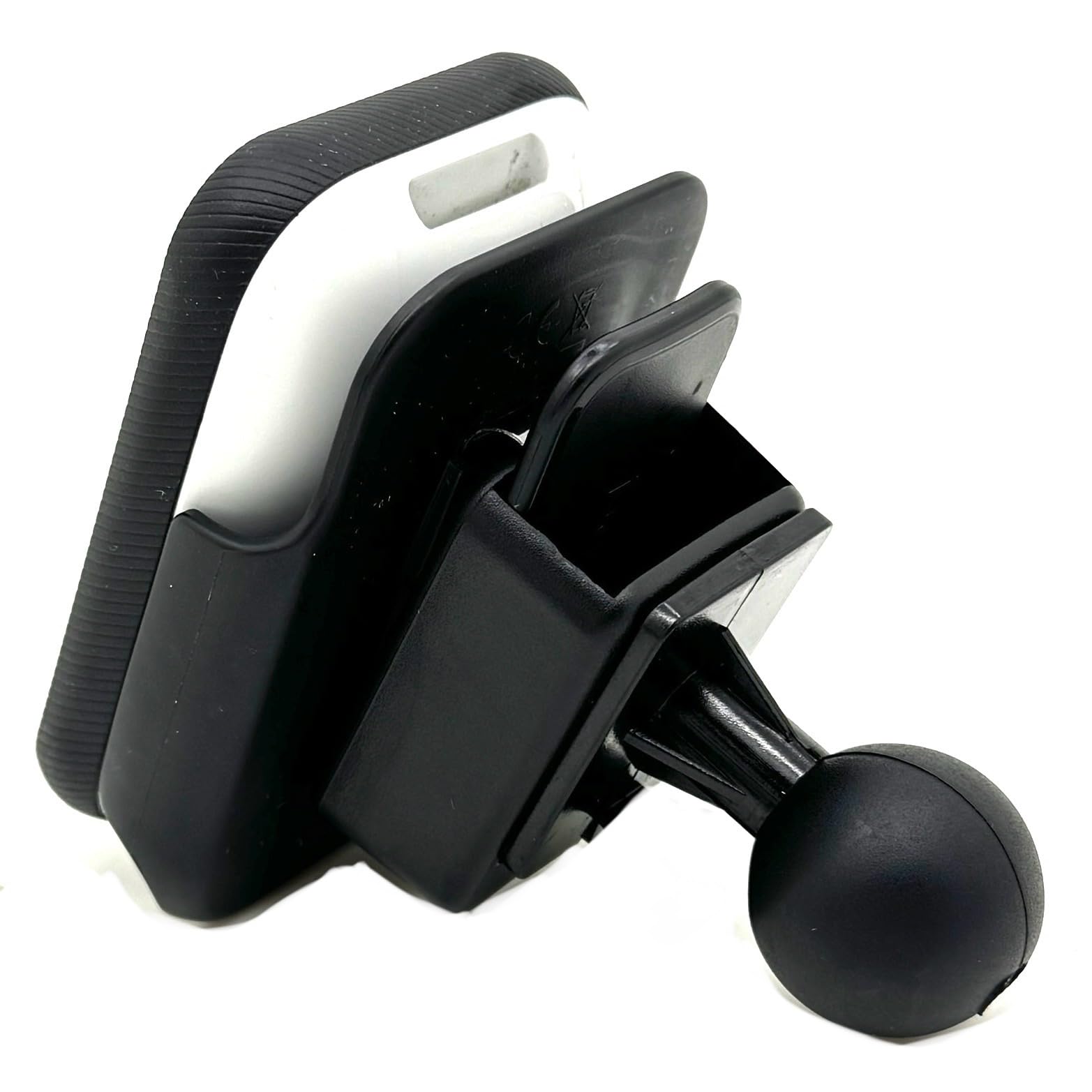 LycoGear 25mm 1inch Rubber Coating Ball Joint with Universal Ham CB Radio Microphone Mic Hanger Compatible with All 1