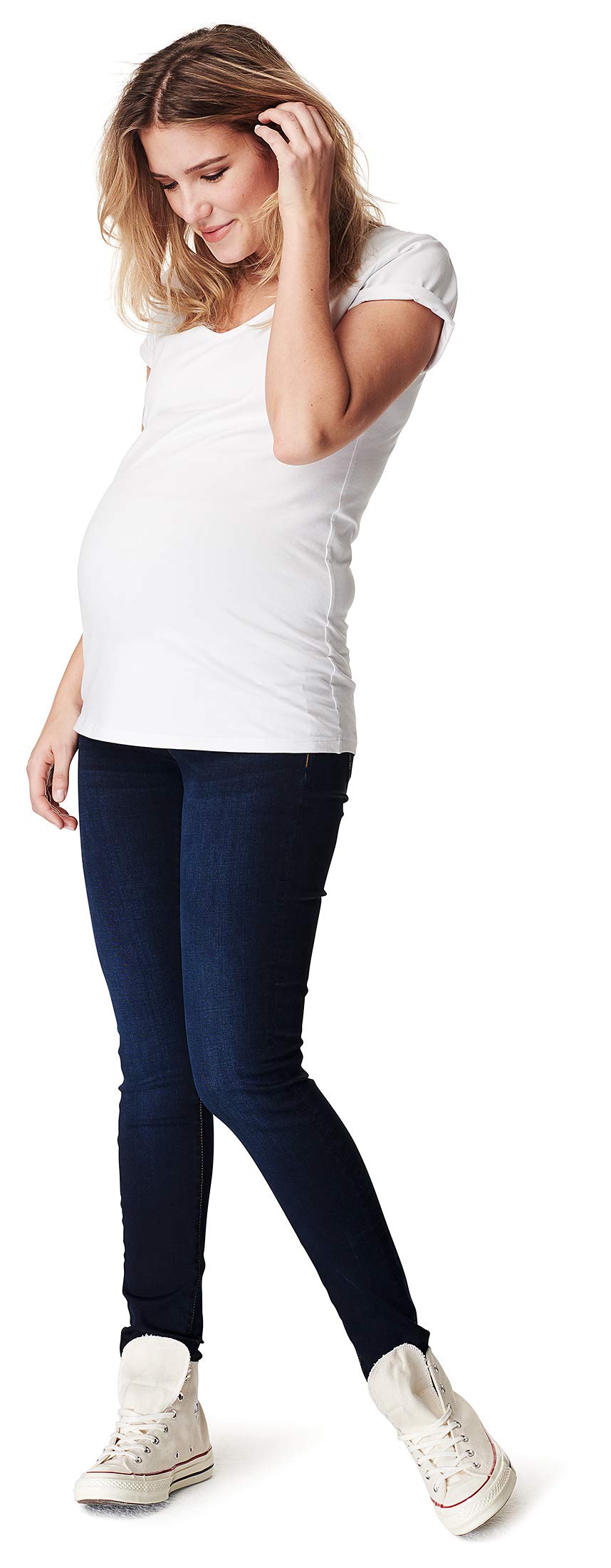 Noppies Damen Umstandsjeans Jeans OTB Jegging Ella Midnight Blue