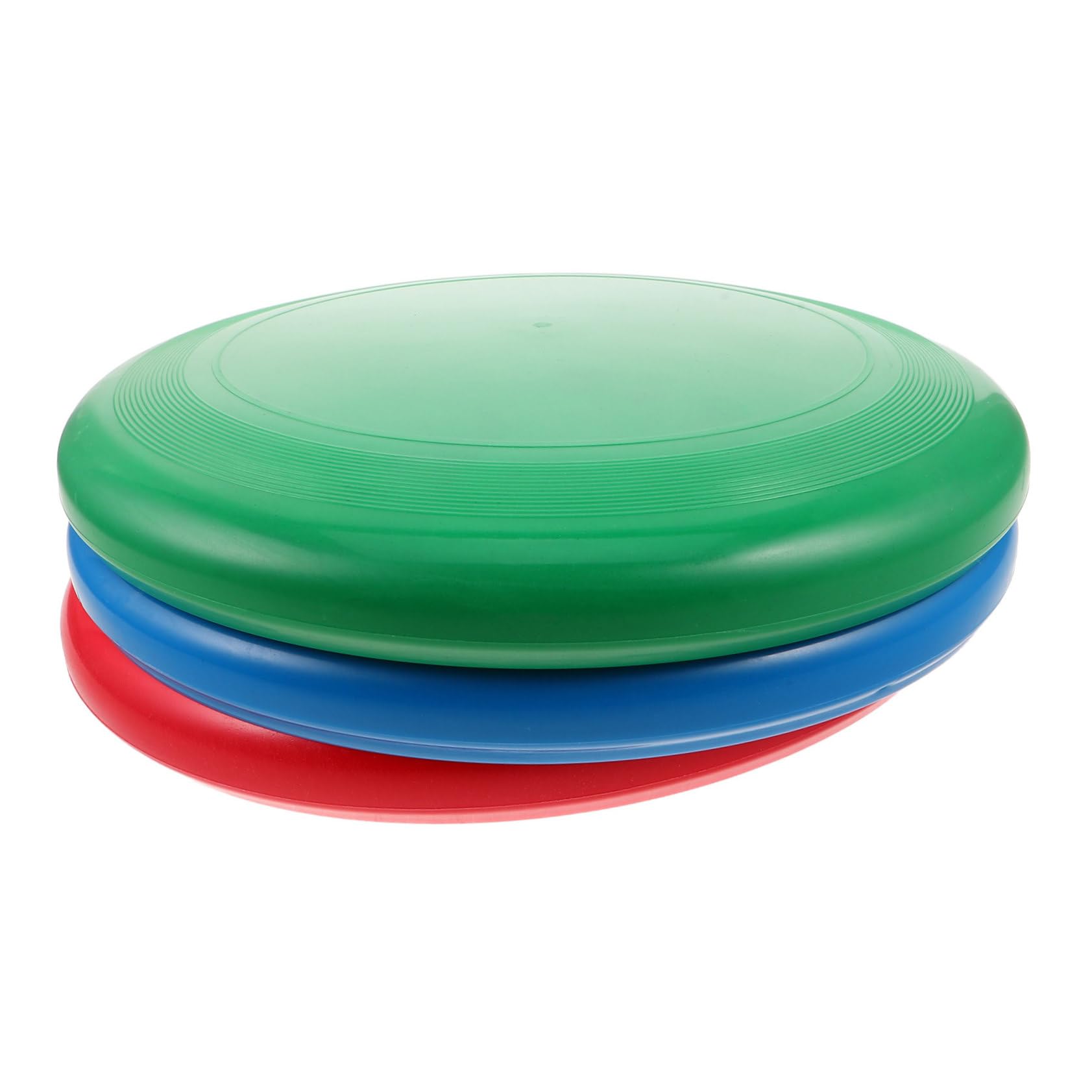 UKCOCO 3 Piezas Discos Voladores Profesionales para Adultos Captura para Actividades al Aire Entrenamiento de Equipo Colores Rojo Azul Verde Divertido para Playa y Camping Familiar