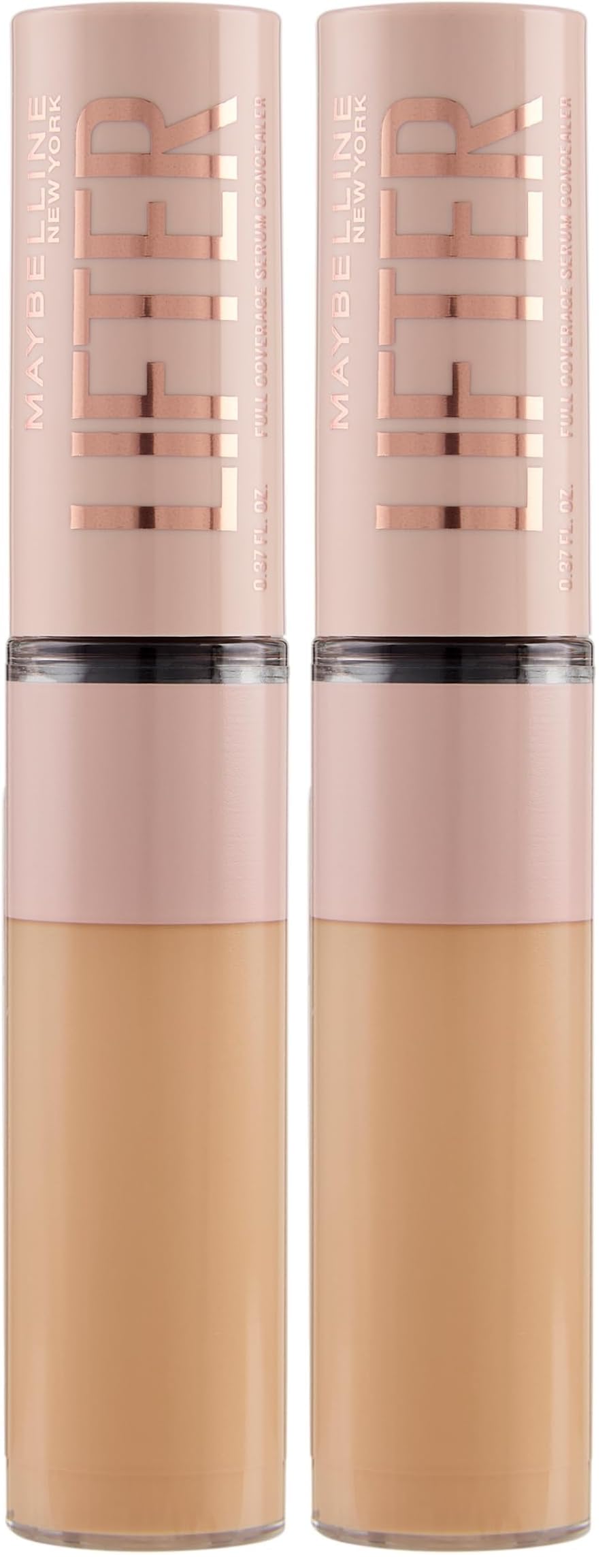 Maybelline New York Lifter Kafein ve Peptitler İçeren Nemlendiren ve Aydınlatan Kapatıcı - 30 (2 paketi)