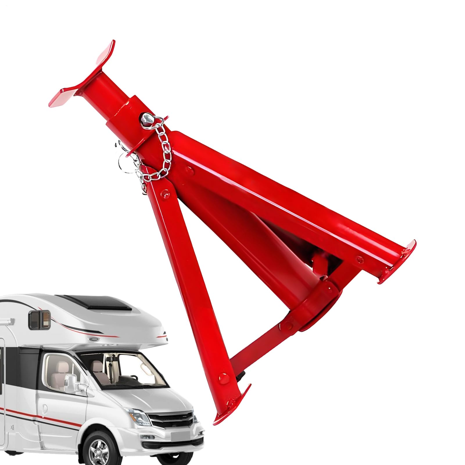 Supports de Cric pour Camions Cric de Voiture 3000 Kg | Équipement de Levage Pliant 3 Tonnes pour Camions, Entretien Mécanique et Fournitures de Réparation Véhicules