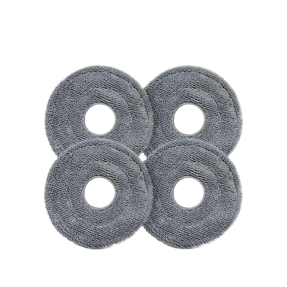 X psblty Mop Holder Accessories,Compatible For Roborock Saros，10R/Z70 /G20S Ultra Vacuum Cleaners，Mop Pads With Holder Replacement(4mops)