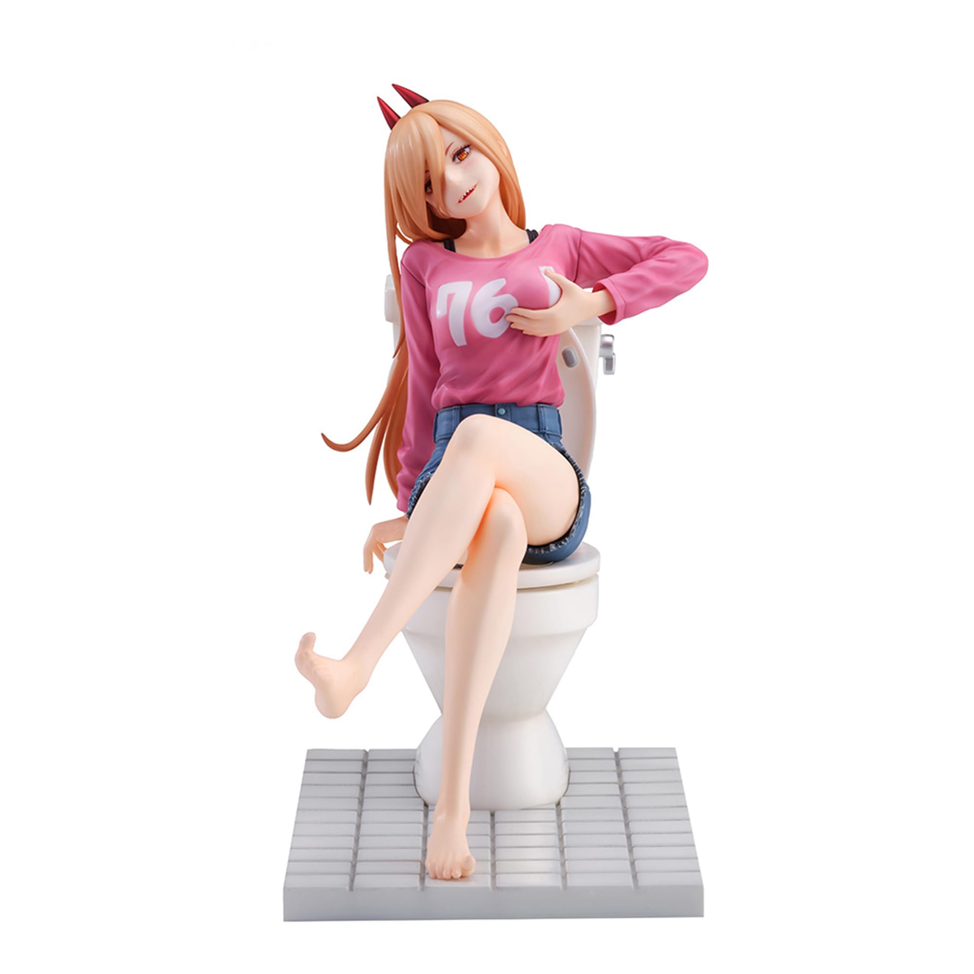 eStream チェーンソー マン像 PVC 1/7 パワー 18cm