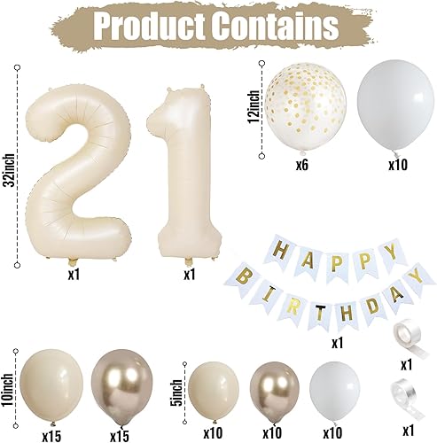 Vista 23 de Decoraciones de cumpleaños número 18 para niños, globos negros y dorados, kit de arco de guirnalda con el número 18, globo de confeti de papel