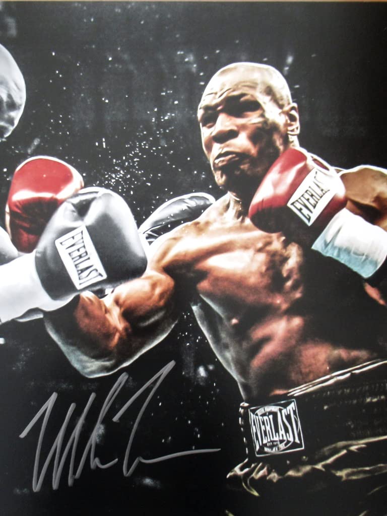 マイクタイソン直筆サイン□ボクシング名王者○ : マイク・タイソン