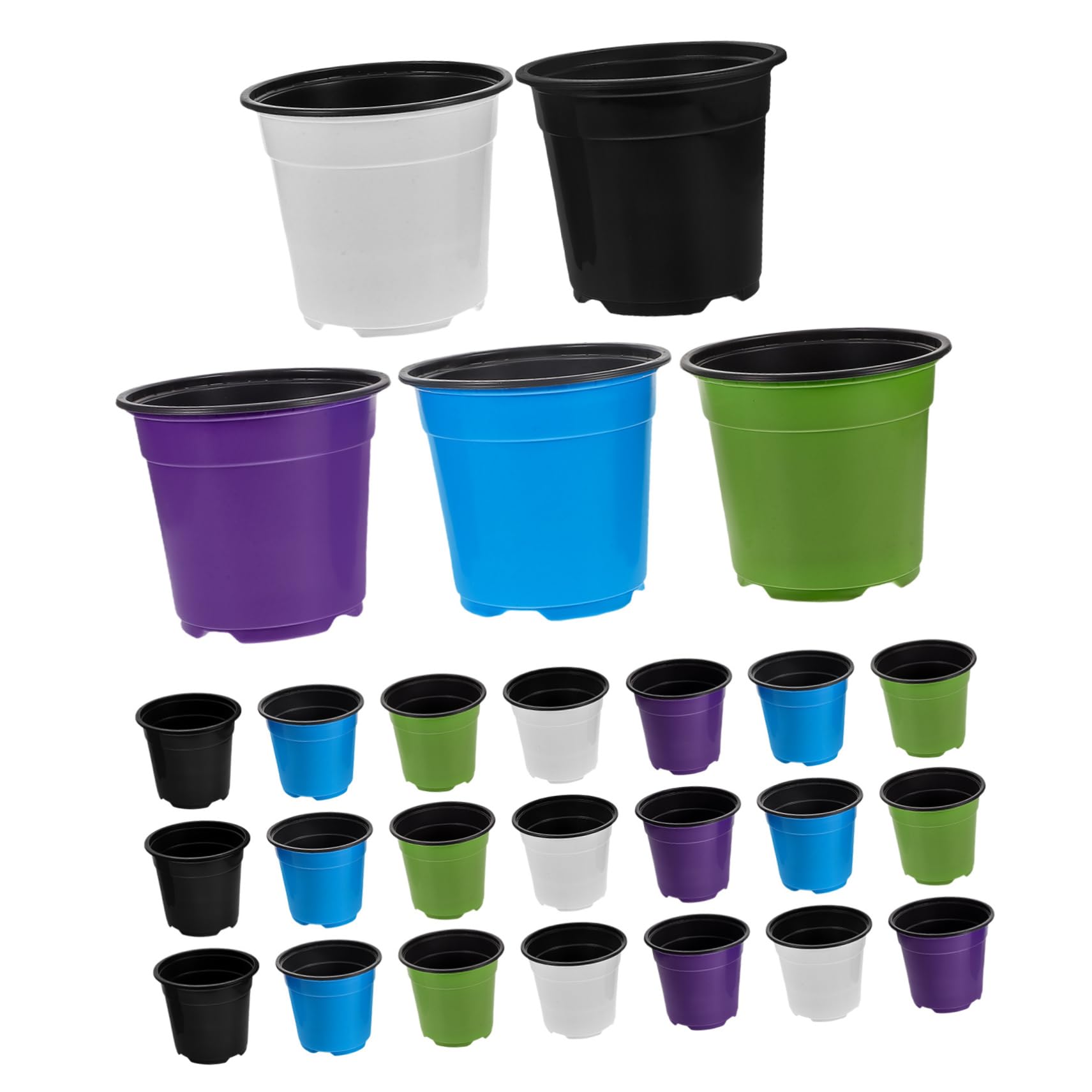 Pots de fleurs avec trous de drainage pour éviter le pourrissement des succulentes