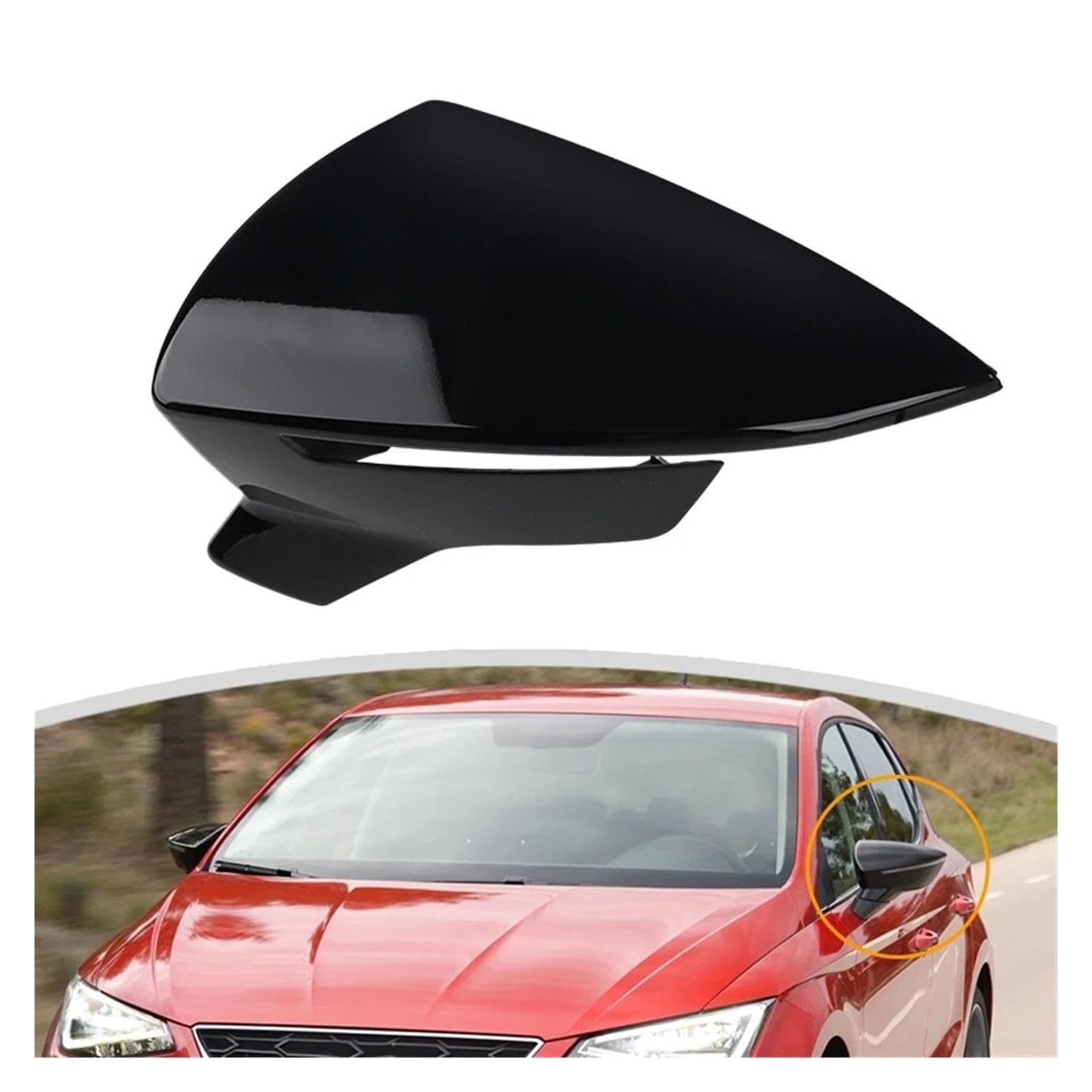 Coques rétroviseurs Pour Seat Leon 5F MK3 ST Pour Cupra 2012-2020