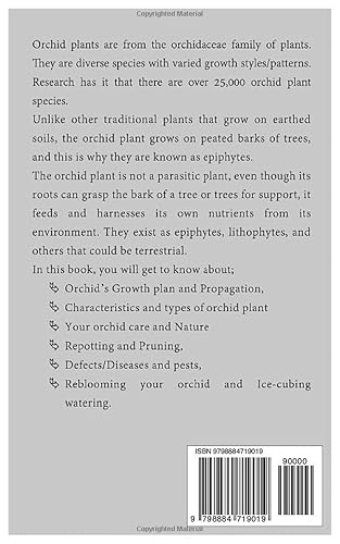 Orchid Growing & Care.: Handbook GUIDE FOR BEGINNERS.