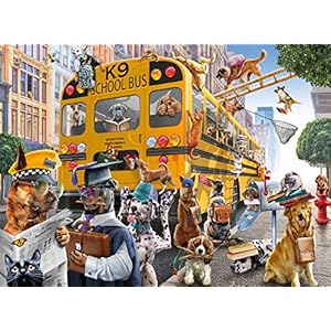 Ravensburger 12974 Pet School Pals 150 Piece Puzzles for Kids, Every Piece is Unique, Pieces Fit Together Perfectly